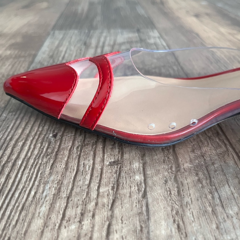 a new day Red Heels Pointed Toe - Picture 5 of 6
